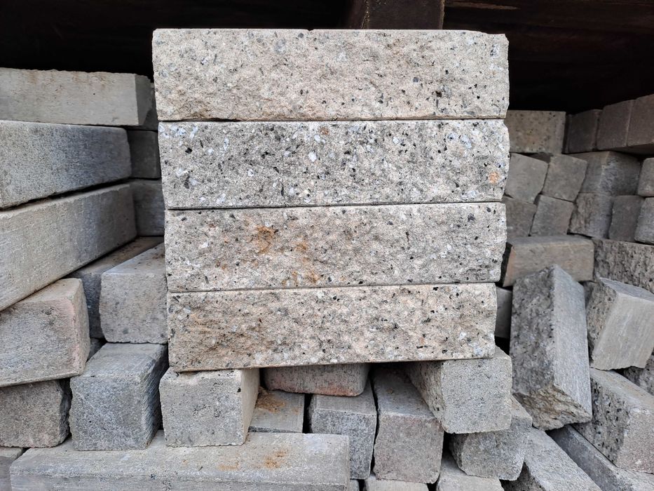 Cegla Cegła Łupana Betonowa Mur Cegiełka