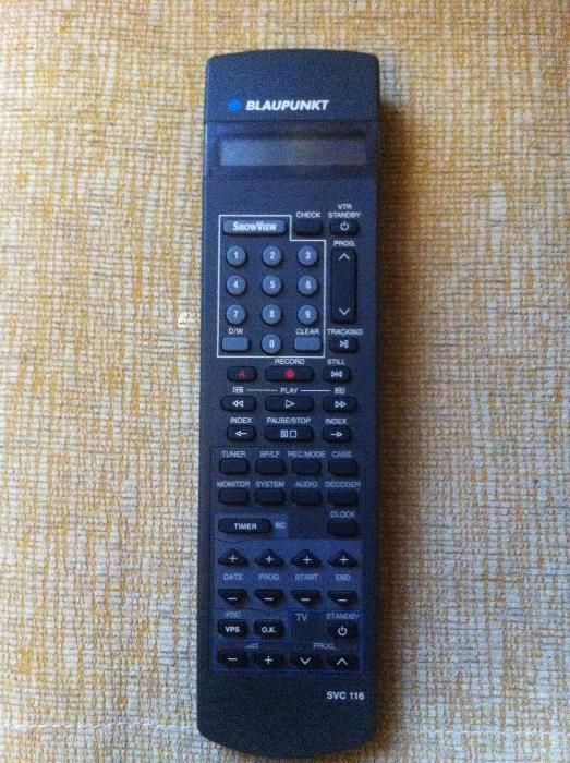 Oryginalny pilot Blaupunkt SVC-116 - magnetowid/TV