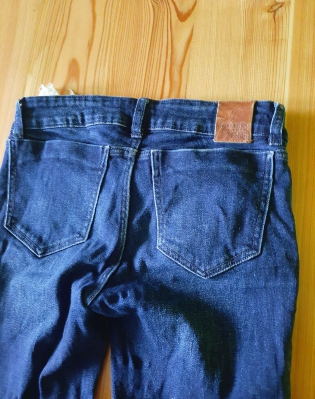 Jeansy denim Zara dla dziewczynki