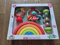 Zestaw zabawek edukacyjnych 6m+ one two fun baby
