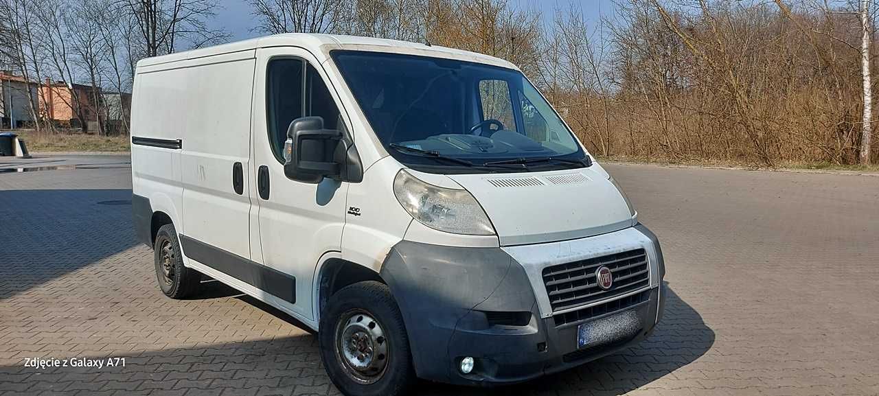 Fiat Ducato 2.2 L1h1 2007r 100KM DB Stan!Klima!Hak!Kamera!Navi!Polecam