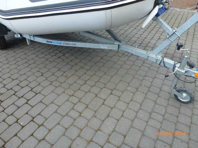 Ponton Bt420s , silnik Honda 20 KM ,przyczepa podłodziowa