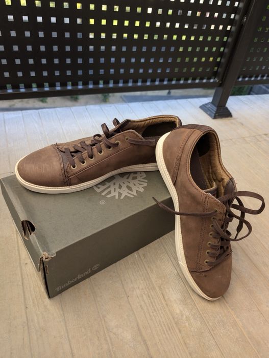 Półbuty Timberland Fulk Oxford Brown Oil Brown