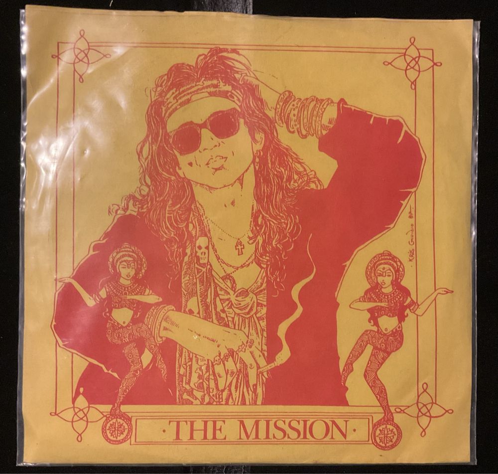 THE MISSION  CONFETTI 13/05/87  CALIFÓRNIA DEBUT vinil 7”