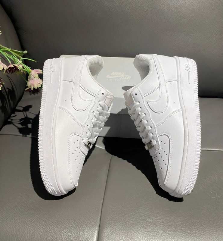 Buty Nike Air Force 1 Biały Damskie i Meskie Rozmiar.41