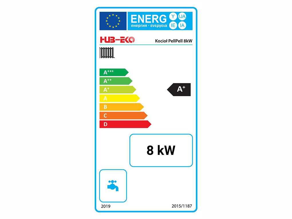 Kocioł Piec 8kW na Pellet Z Podajnikiem PellPell 5 KLASA Ecodesign