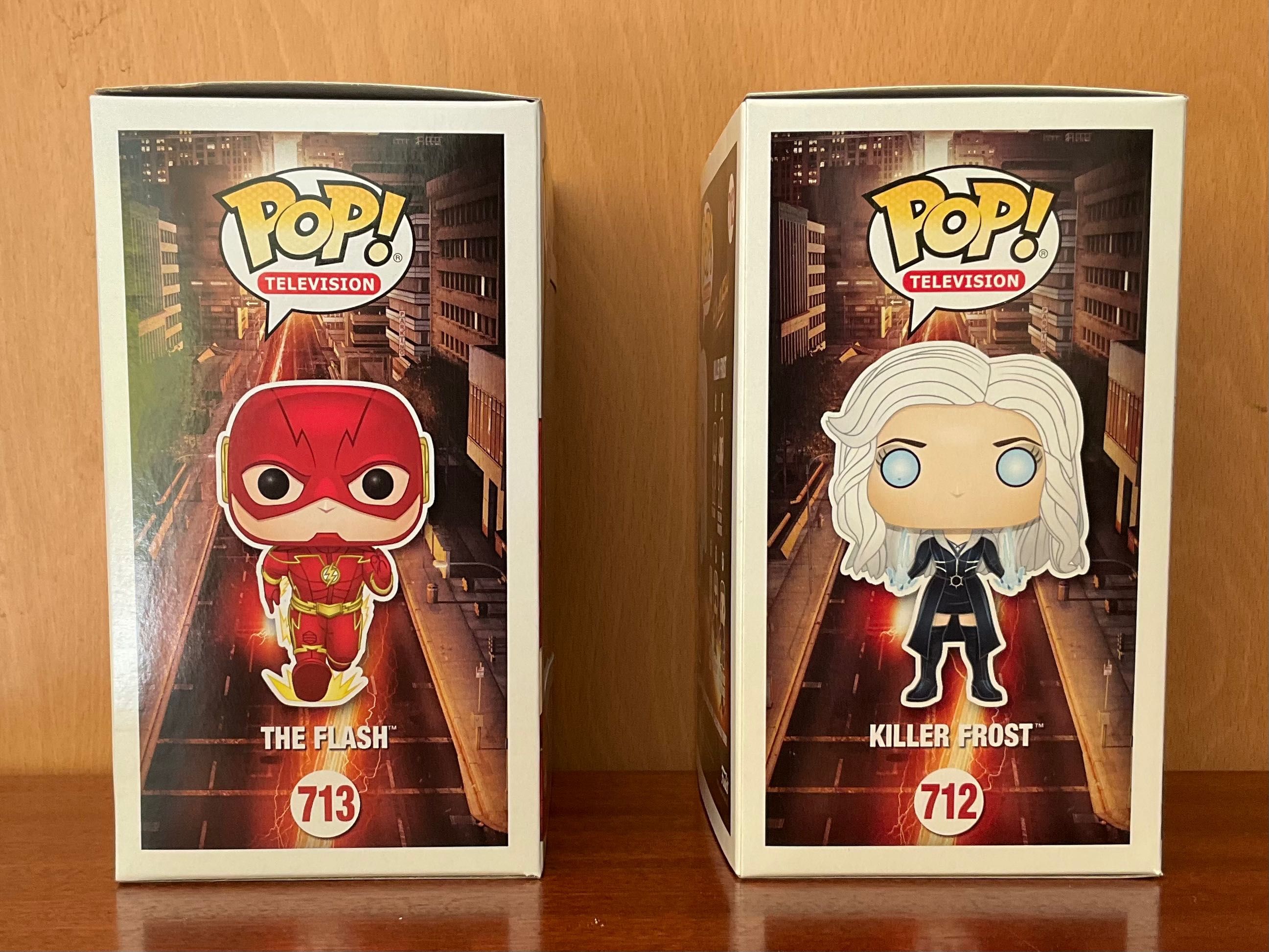 Conjunto Funko POP The Flash - The Flash (713) e Killer Frost (712)