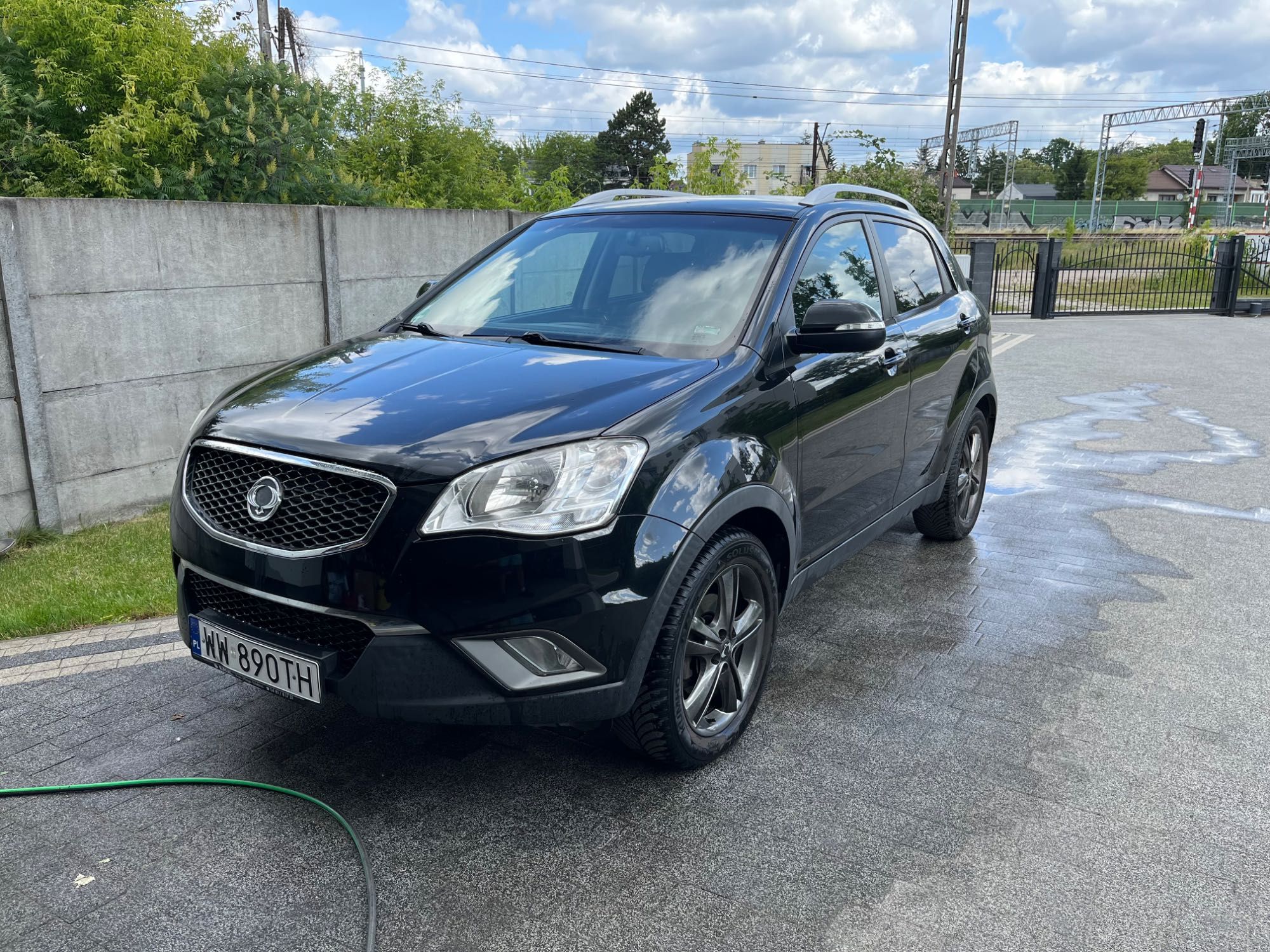 Ssangyong korando 2.0exdi awd 175KM, uszkodzony