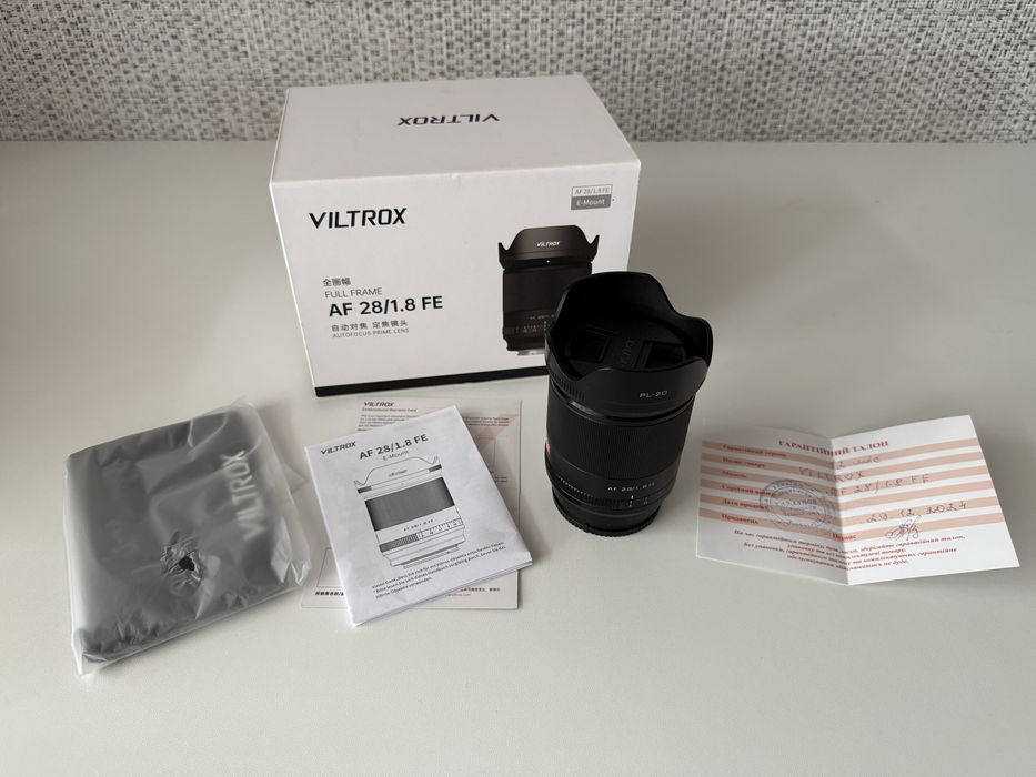 Продам об’єктив Viltrox 28 mm f1.8 FE для Sony
