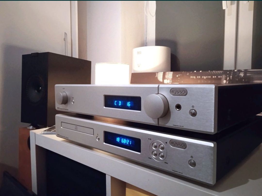 Creek evo zestaw stereo CD plus wzmacniacz