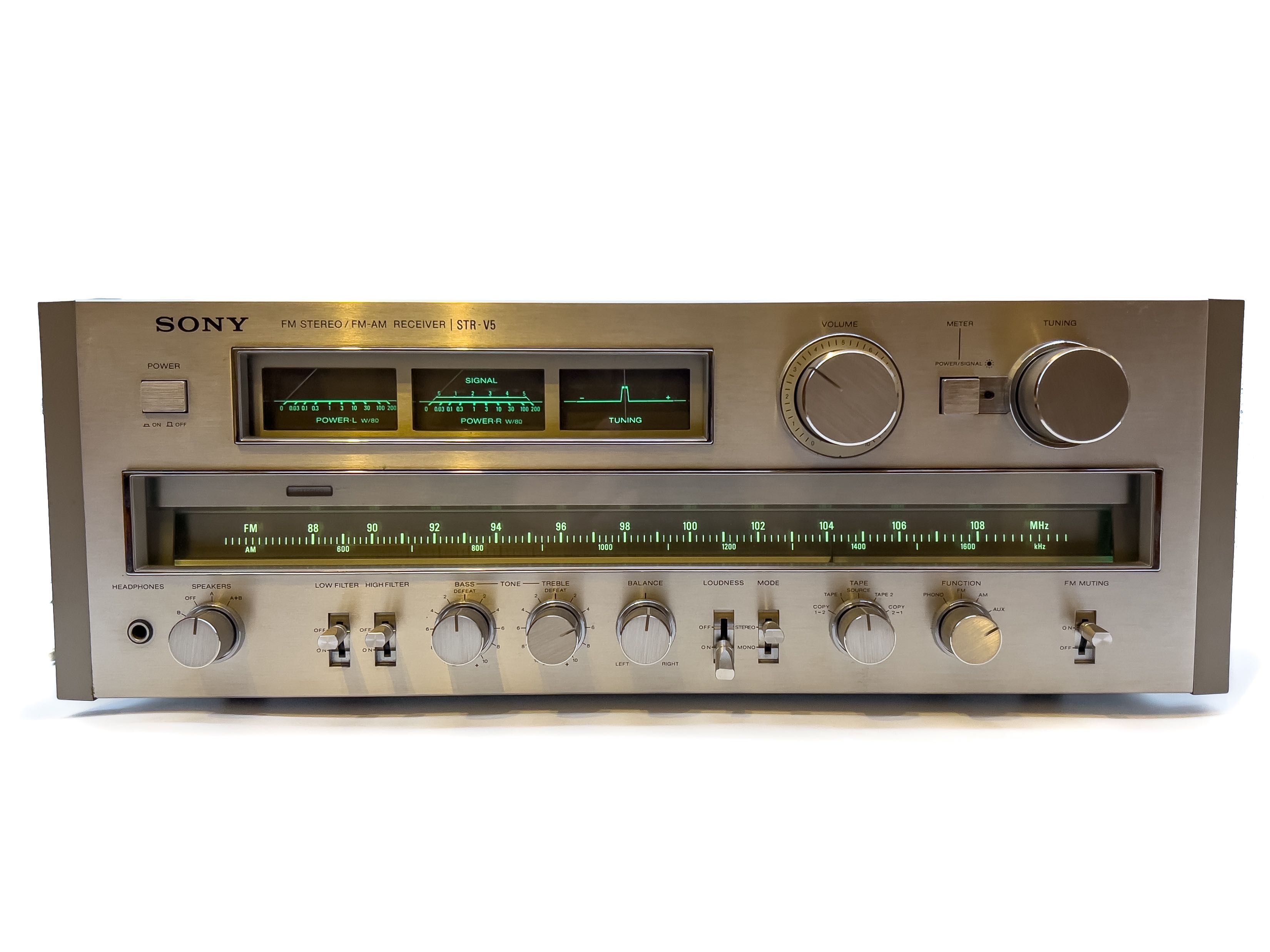 Legendarny amplituner vintage Sony STR-V5