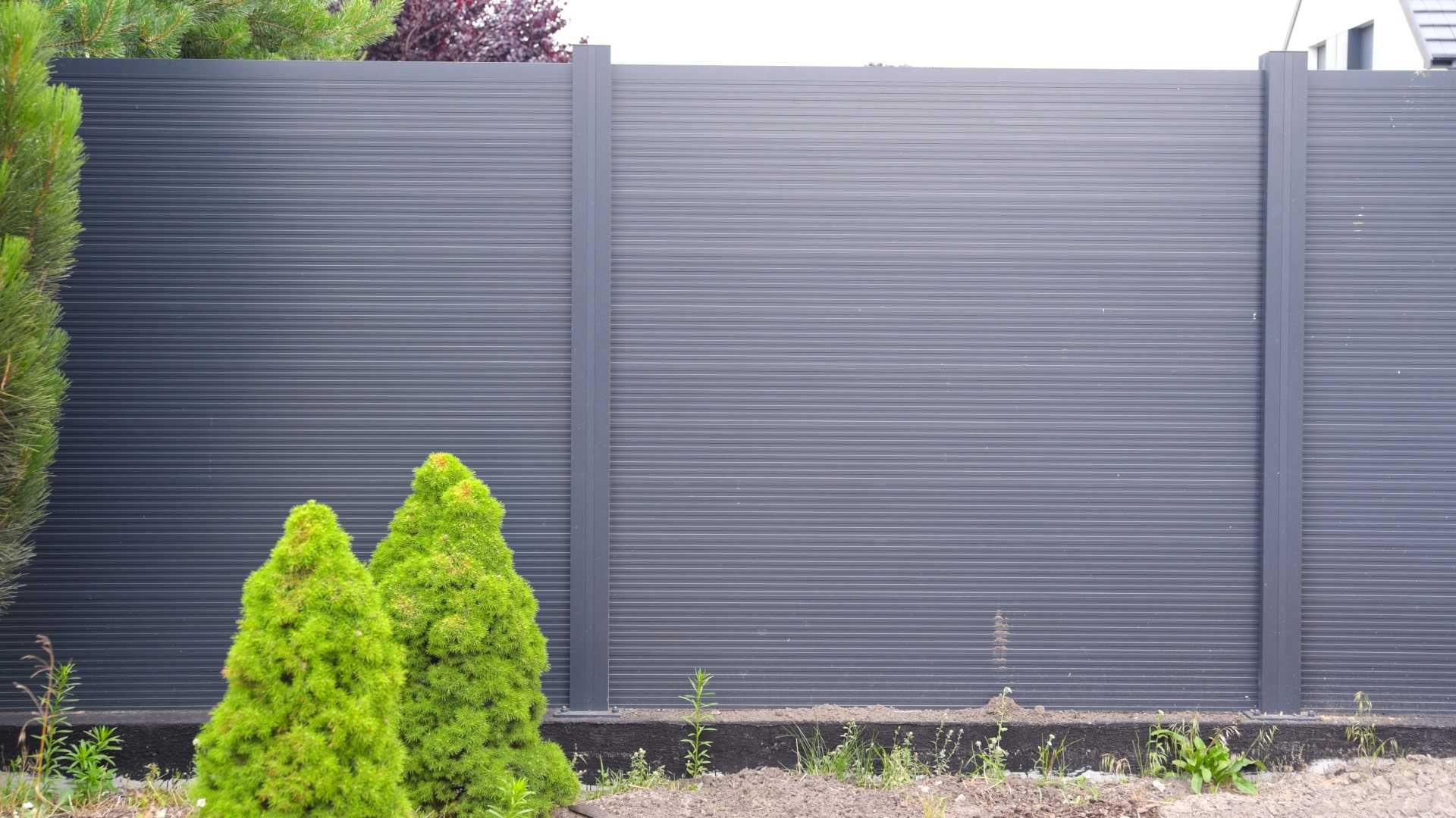 ZALU Ogrodzenie Płot Aluminiowe  Profil Palisada Montaż Automatyka