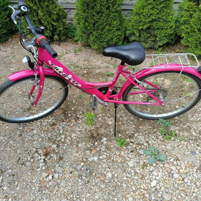 Sprzedam rower miejski dla dziewczynki używany rozmiar kół 24