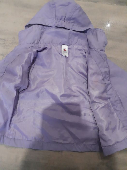 Kurtka wiatrówka rozmiar 74