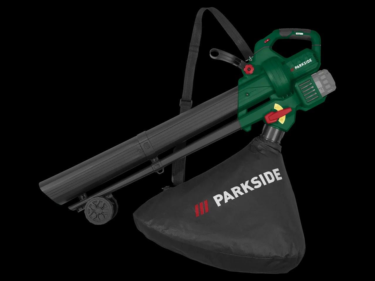 Акум  пилосос  повітродувка та подрібнювач листя 3-в-1 Parkside 40 В