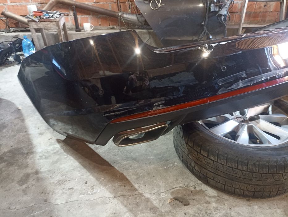 Задний бампер Skoda Octavia A7 RS