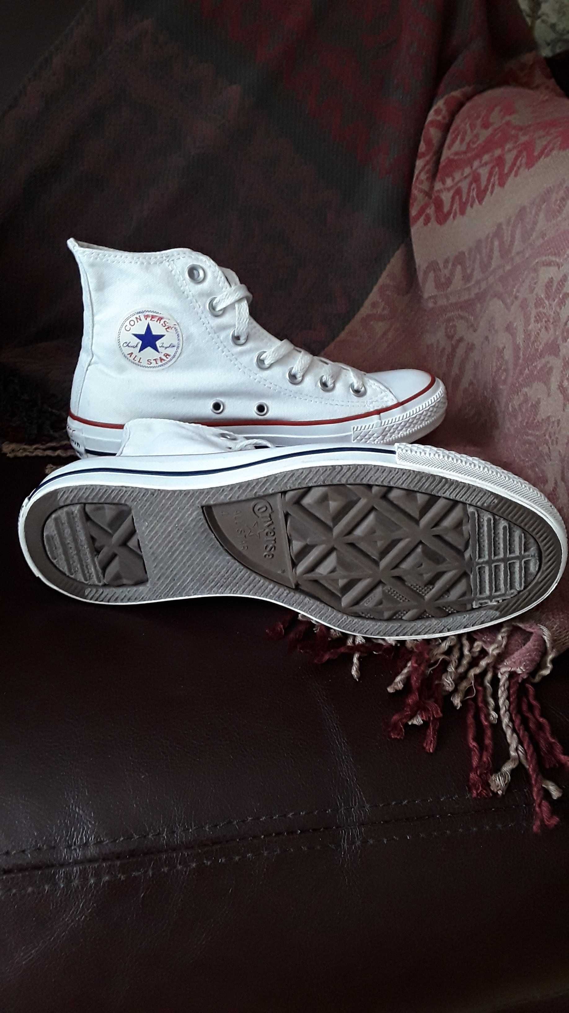 Trampki Converse biale rozm.36.5