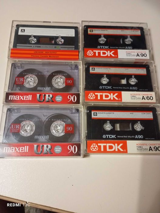 Аудиокассеты Basf,TDK, Maxell