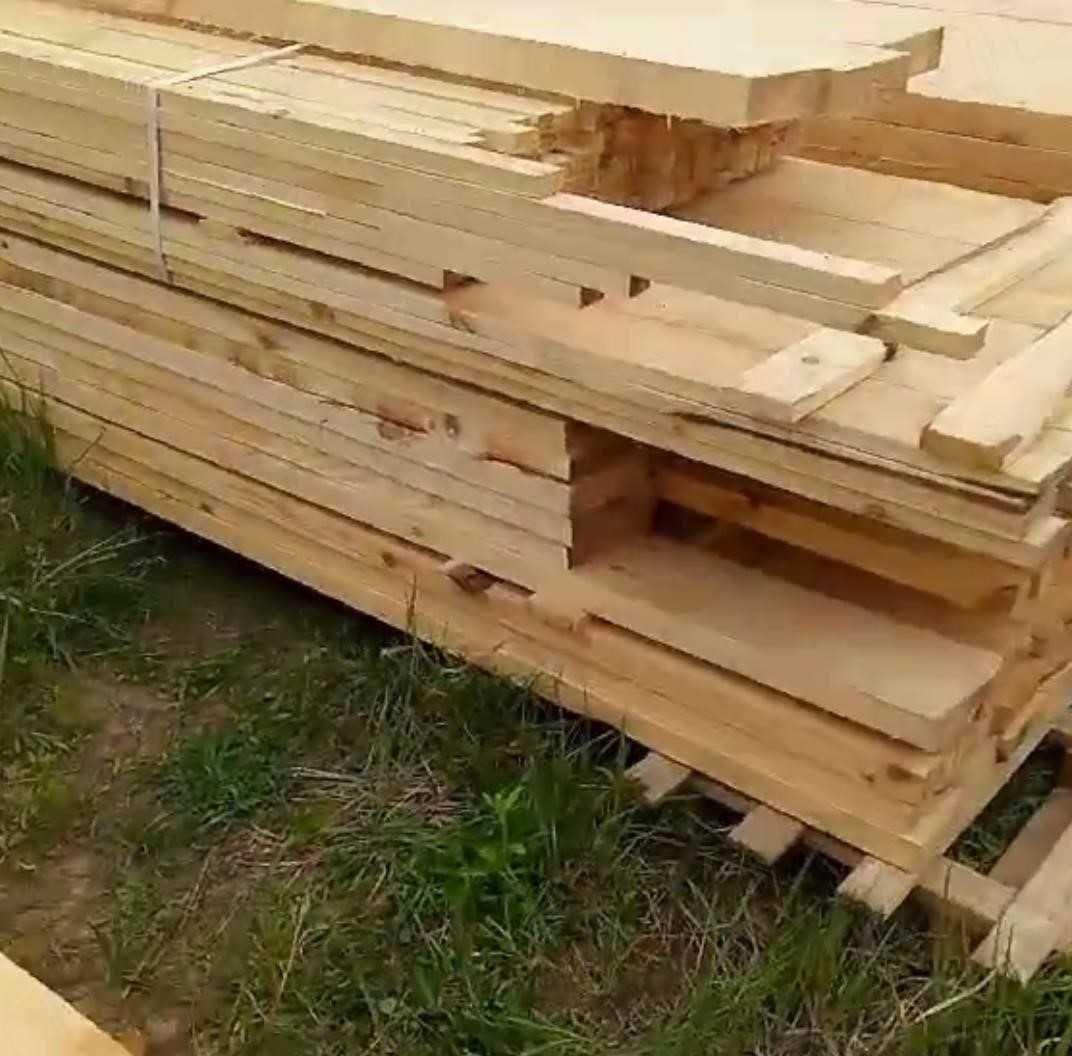 Обрізна Дошка 130*20*3м (брус, рейка, кроква, доска) Пиломатеріали