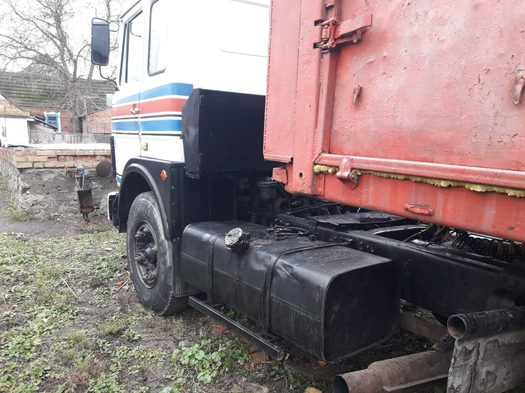 Терміново Маз з напівпричипом.Продаж або обмін