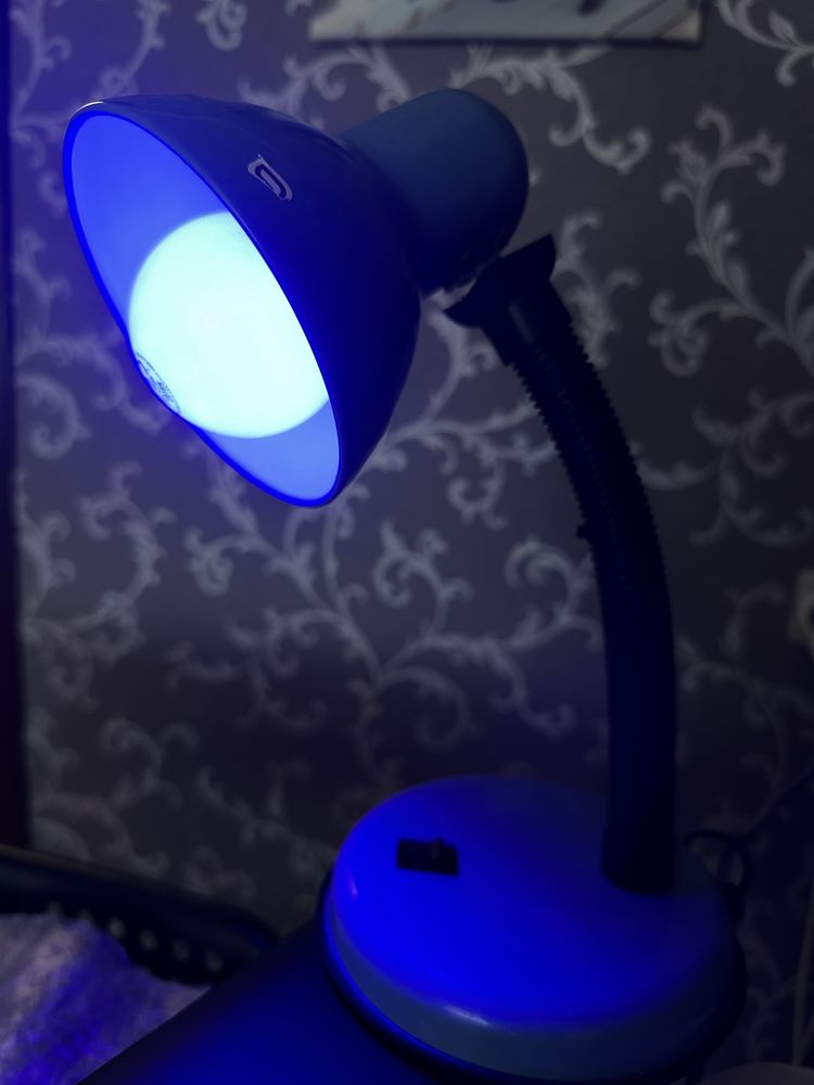 Синяя лампочка 3w Led