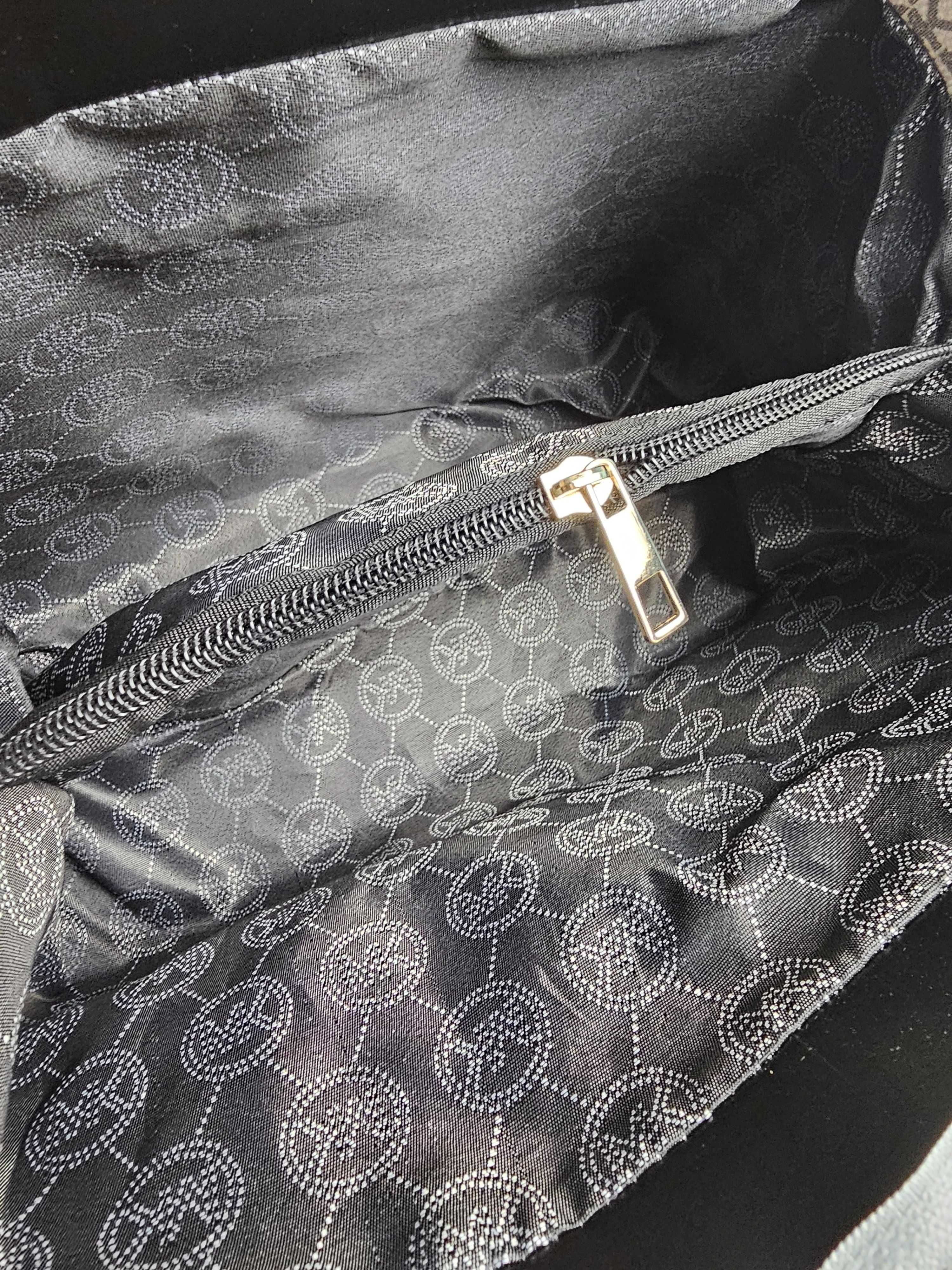 Torebka MK srednia Torba biala Michael Kors z dlugimi raczkami pasek