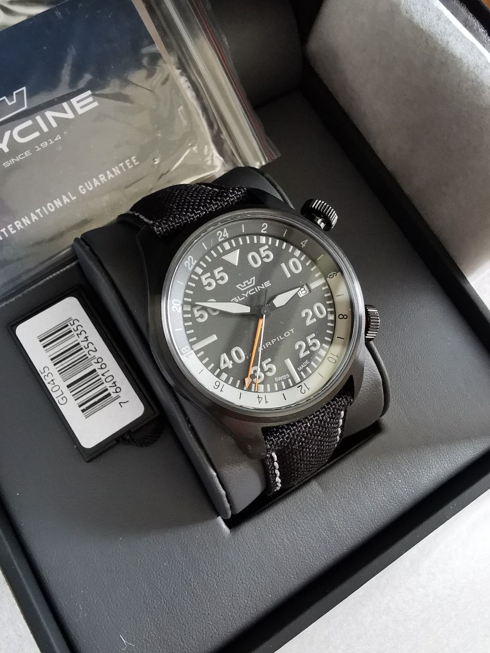 Zegarek Glycine Airpilot GMT GL0435 44 mm