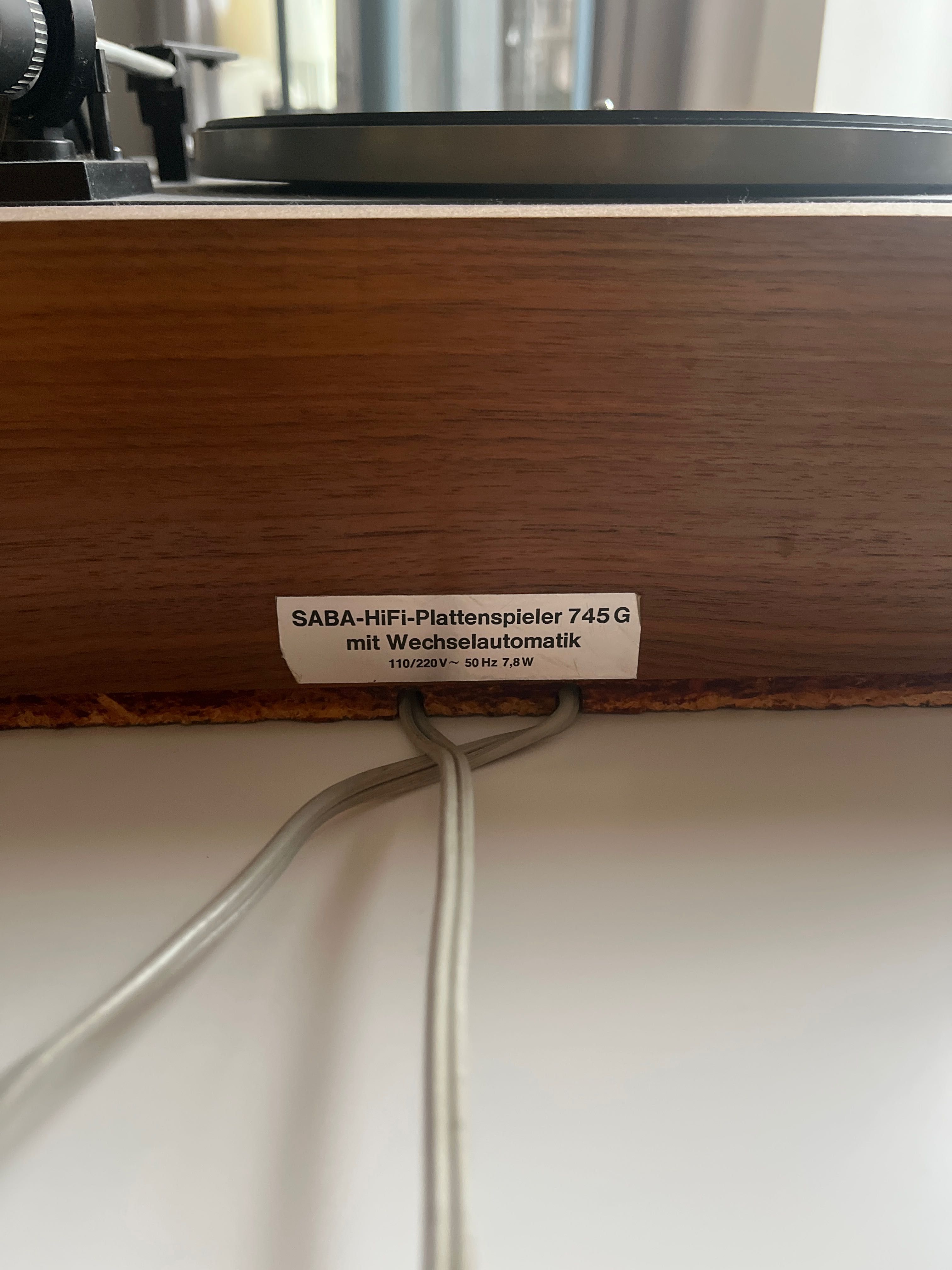 Gramofon saba PRL