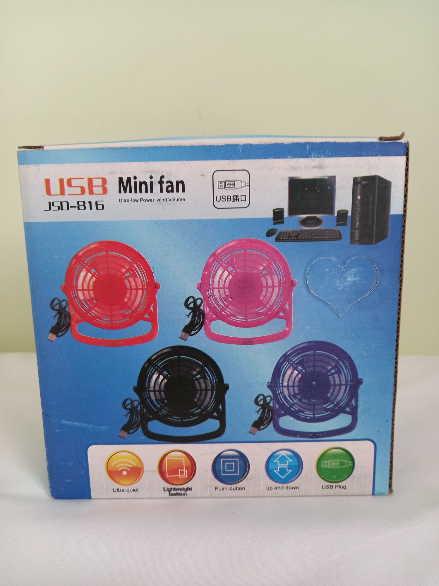 Mini wentylator do komputera