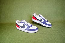 Nike Court Borough Low 2 GS Кожаные Кроссовки Оригинал! р. 38 24 см