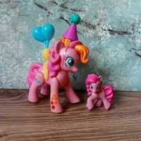 Zestaw party- My Little Pony. Dwie figurki Pinkie Pie 9 cm i 4 cm.