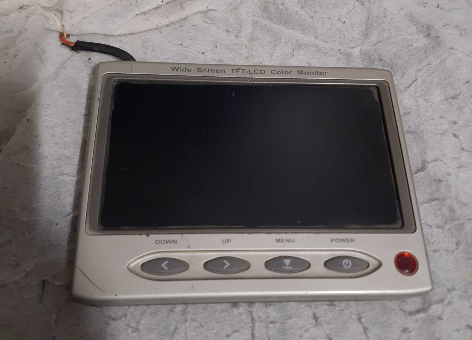 Telewizor tft lcd monitor 7 cali kolorowy wide screen