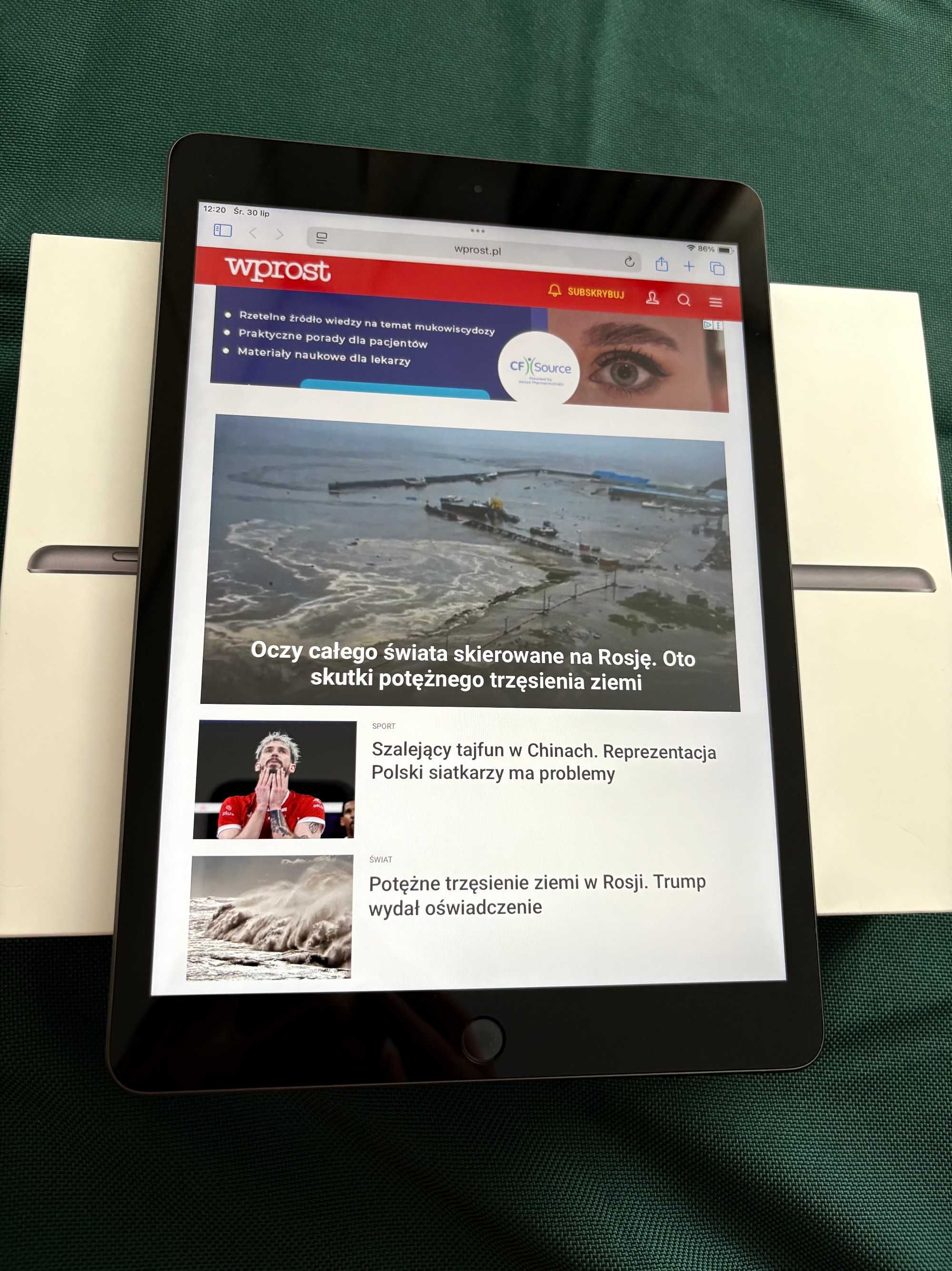 BATERIA 100% iPad 9 64GB wifi szary stan super