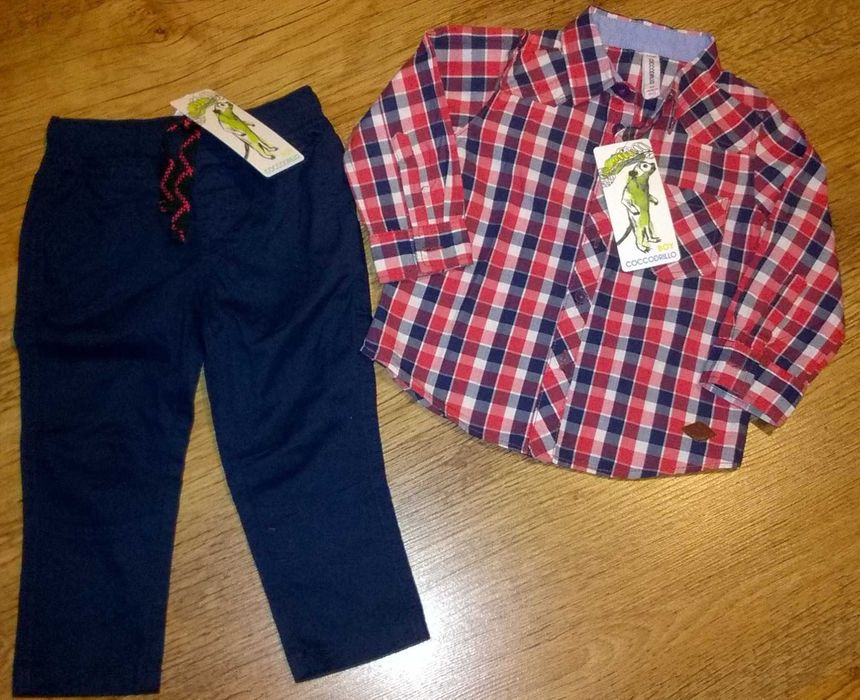 Koszulka+spodnie+gratis t-shirt 86.