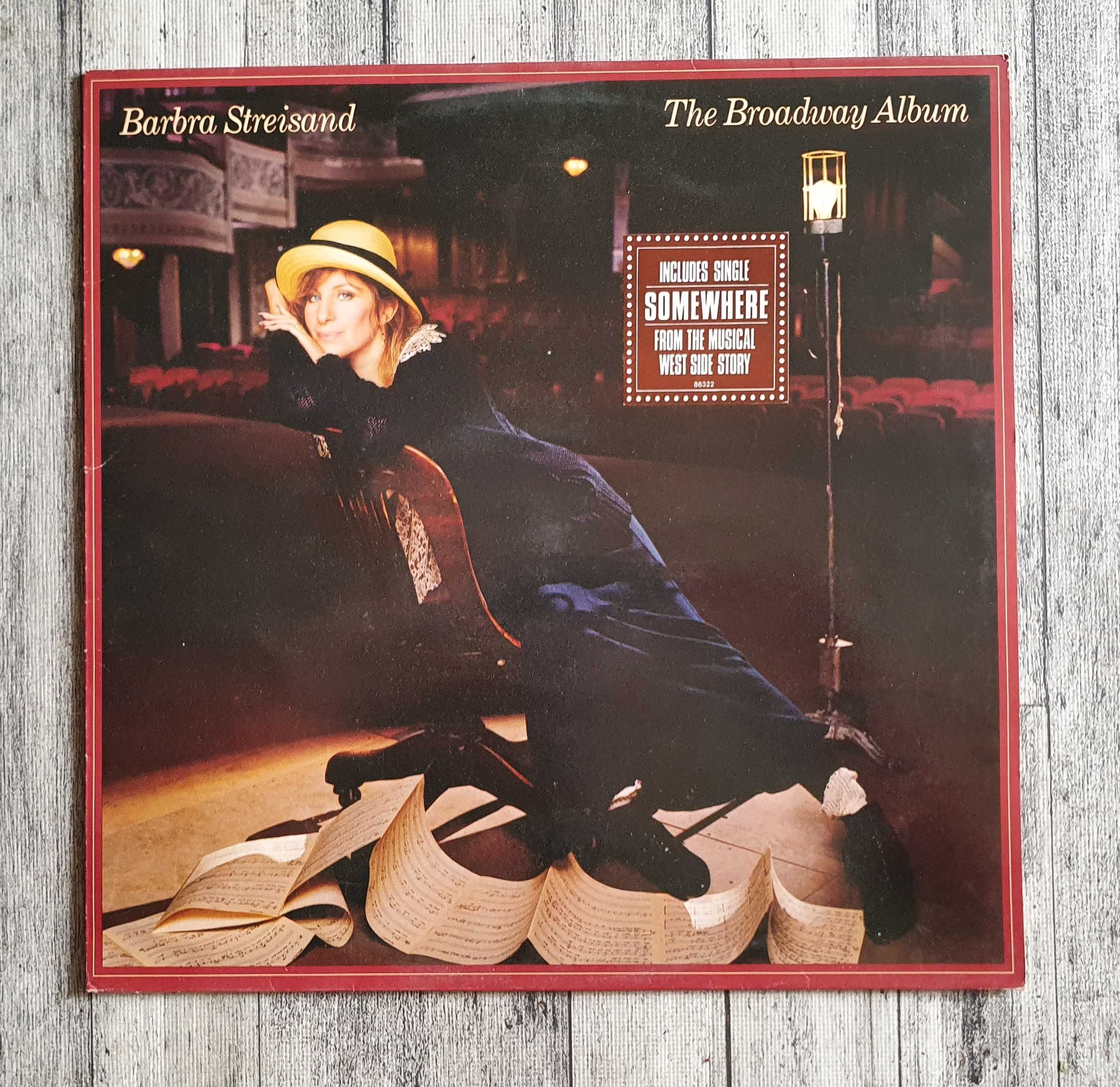 Barbra Streisand The Broadway Album LP 12