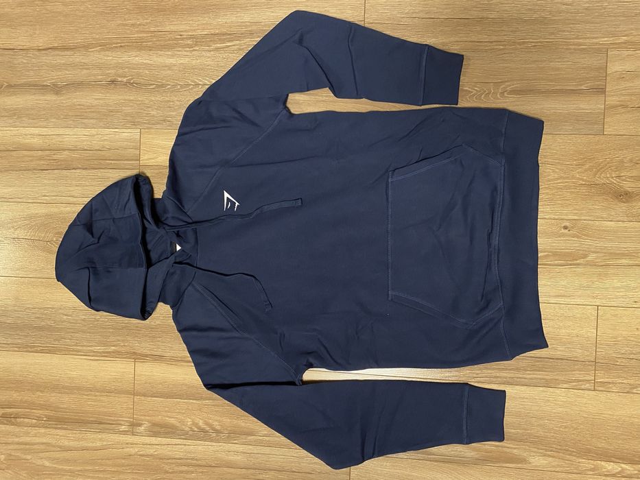 Оригінальне худі від Джім Шарк, темно синє crest hoodie