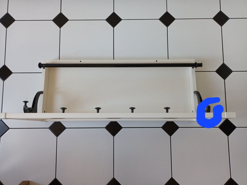 Hemnes Ikea wieszak
