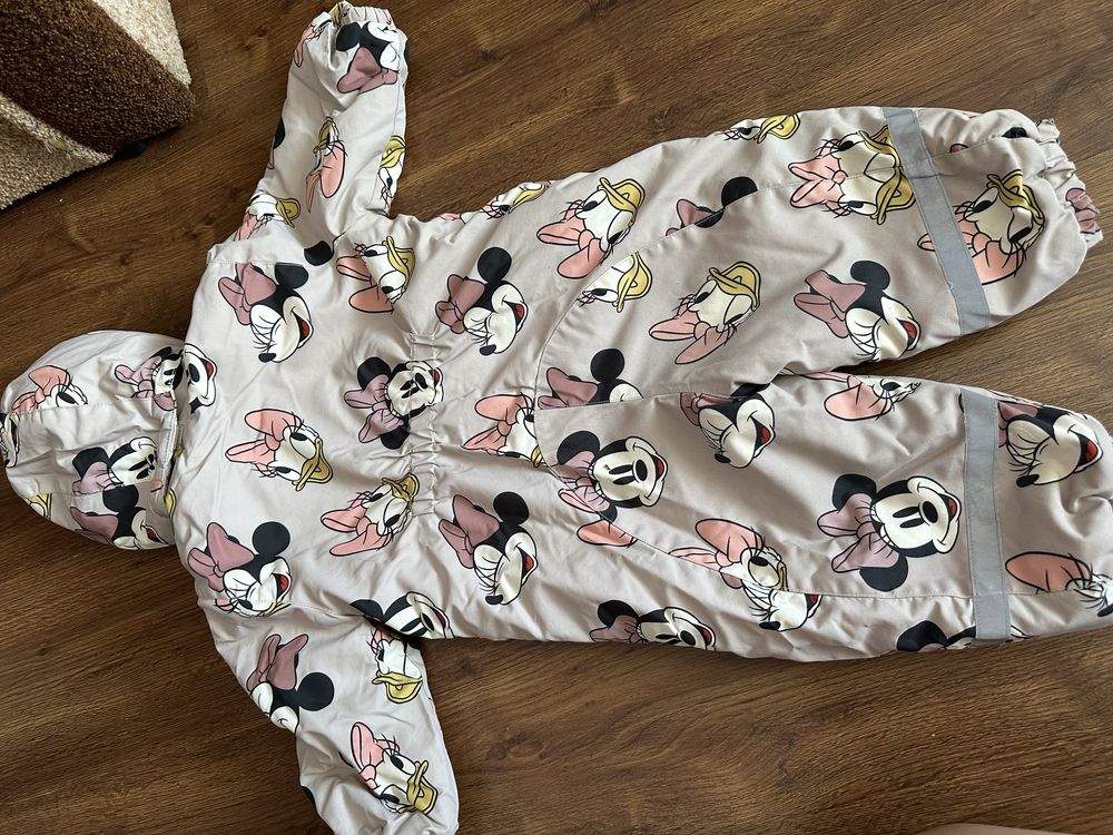 Дитячий комбінезон h&m зимовий міккі,86-92