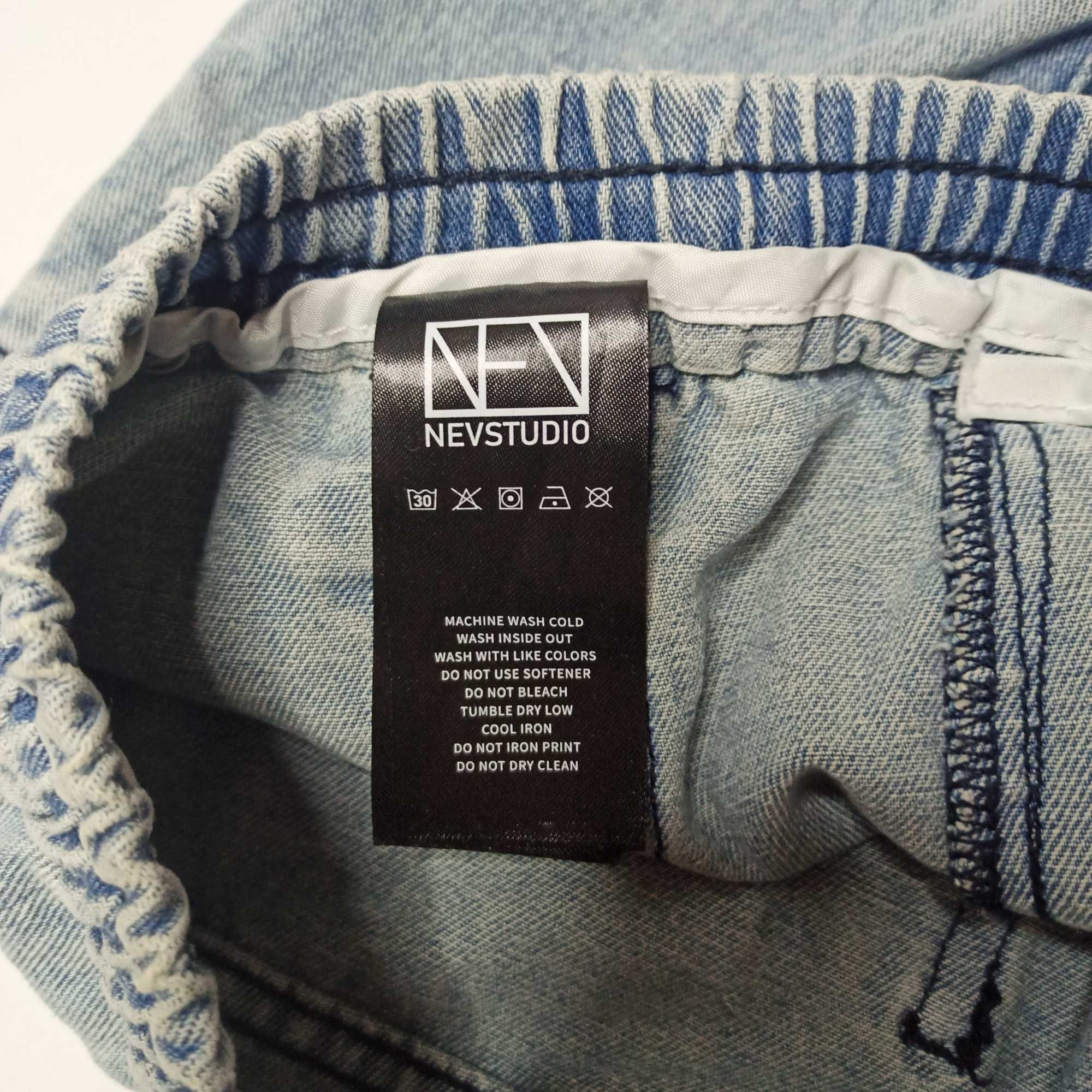 Карго джинси Nevstudio baggy fit multipocket Y2K loose cargo rap