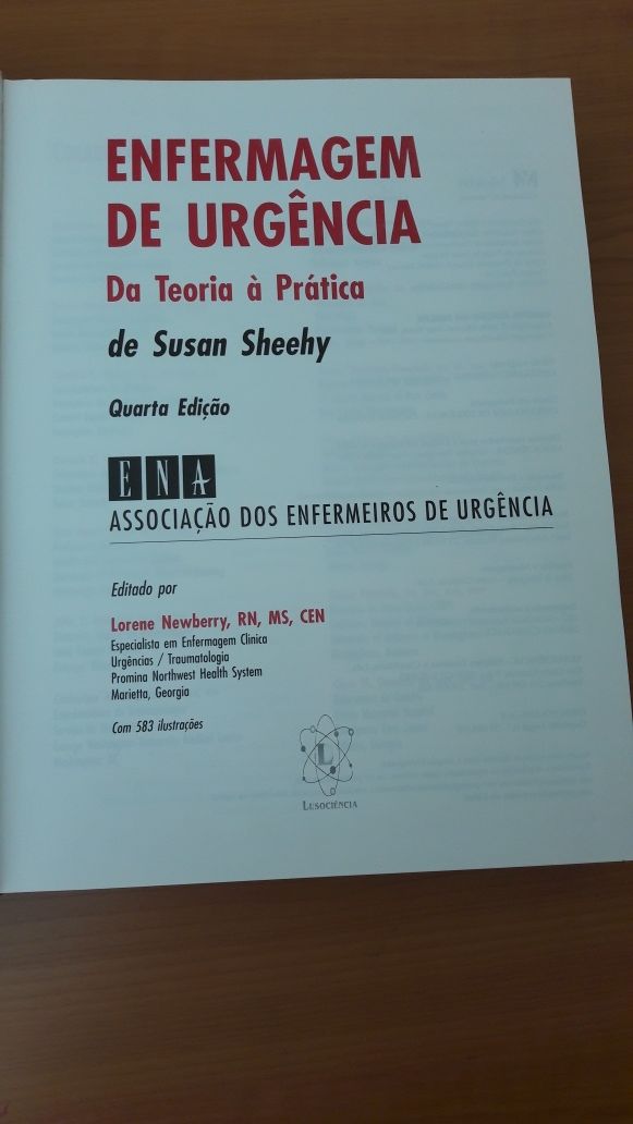 Enfermagem de urgência: da teoria à pratica.(Sheehy's)