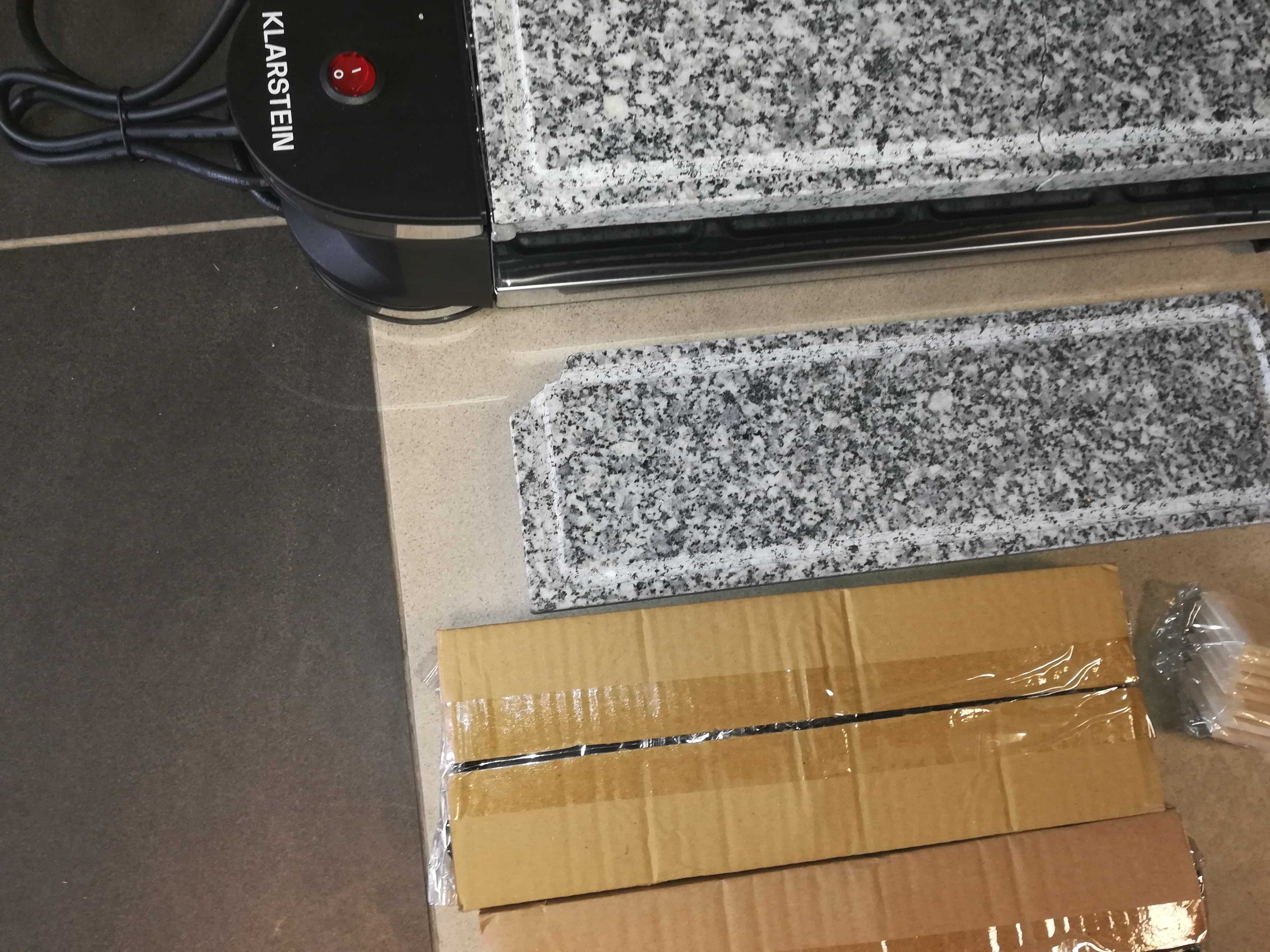 Grill raclette elektryczny 1200W 8 osób kamień Klarstein Tenderloin100