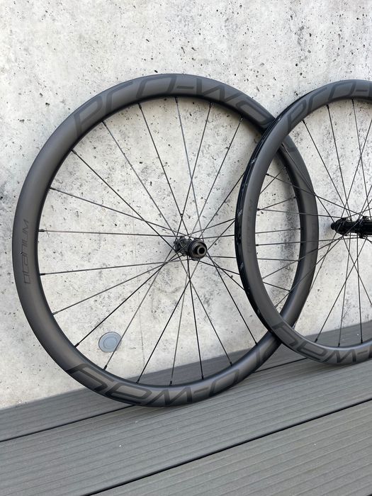 BLACK WEEK!!!  Koła carbon szosowe PRO-WAY TITANIUM 38mm 1280g! disc