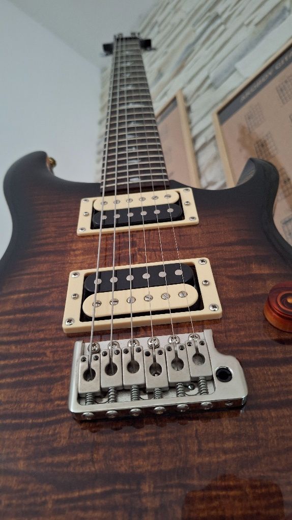 Gitara Elektryczna PRS SE Custom 24 Black Goldbuster