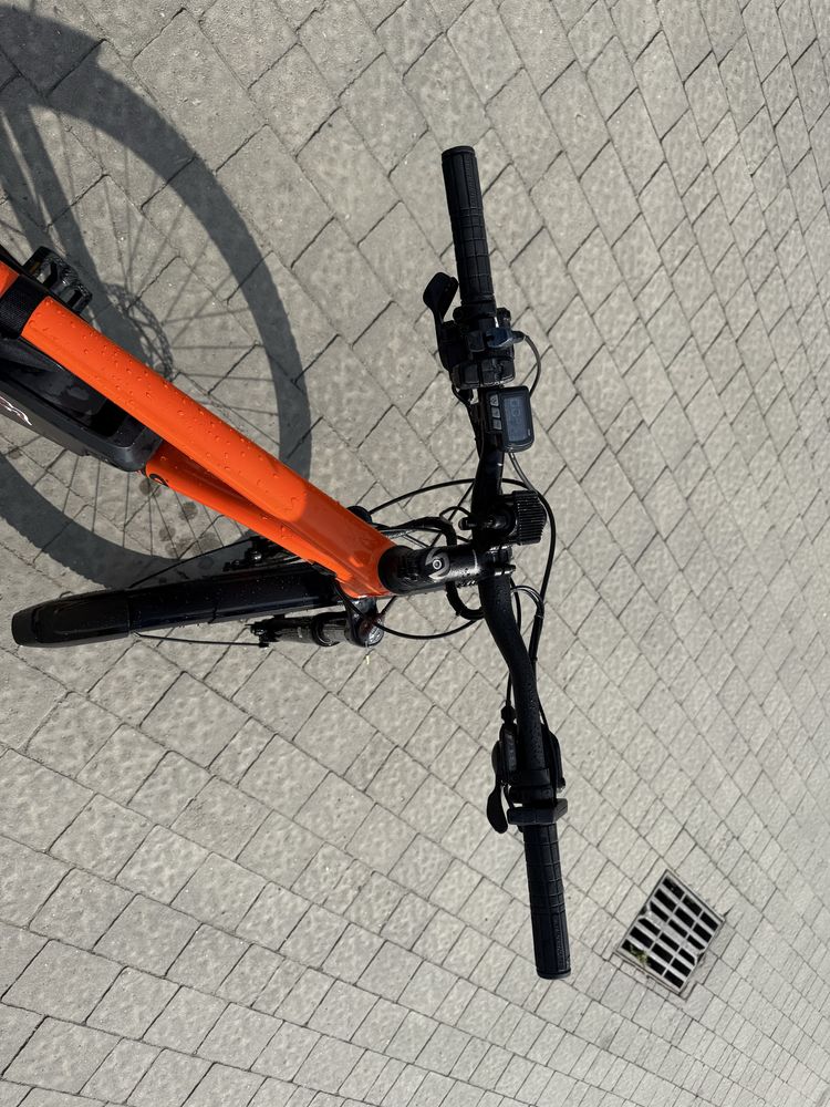 Електро велосипед Canondale 29” 19 рама оранжевий