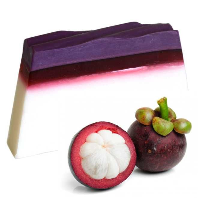 Barra Sabão Artesanal -  Paraíso Tropical 1.2kg - Mangostão (UK Made)