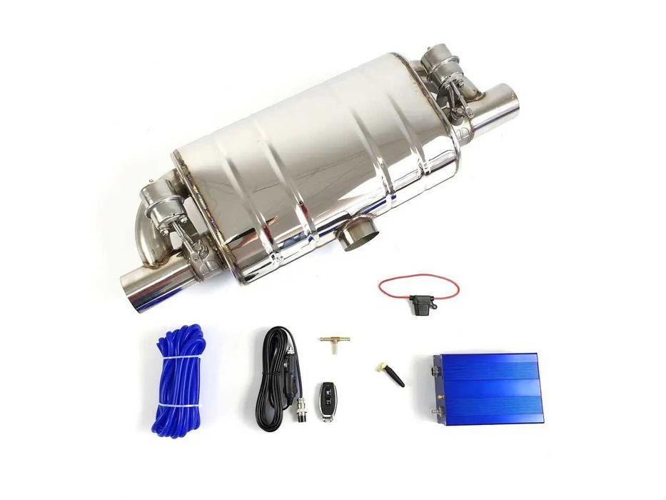 Глушитель заслонка управляемый звук вакуум електро выхлоп автомобиля