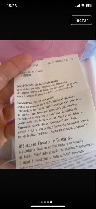 Brincos Swarovski a estrear