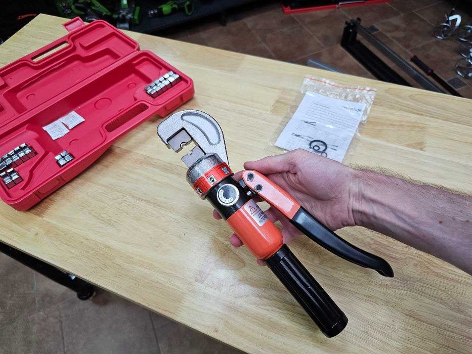 Професійний Гідравлічний Прес Обжимка H-70С Профі Запобіжним Клапаном