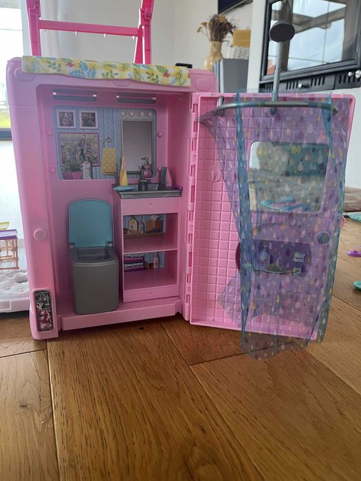 Kamper Barbie różowy