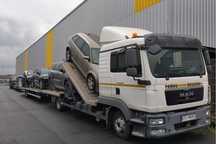 MAN TGL 8.220 Pomoc Drogowa Deska Lohr Autotransporter ZESTAW